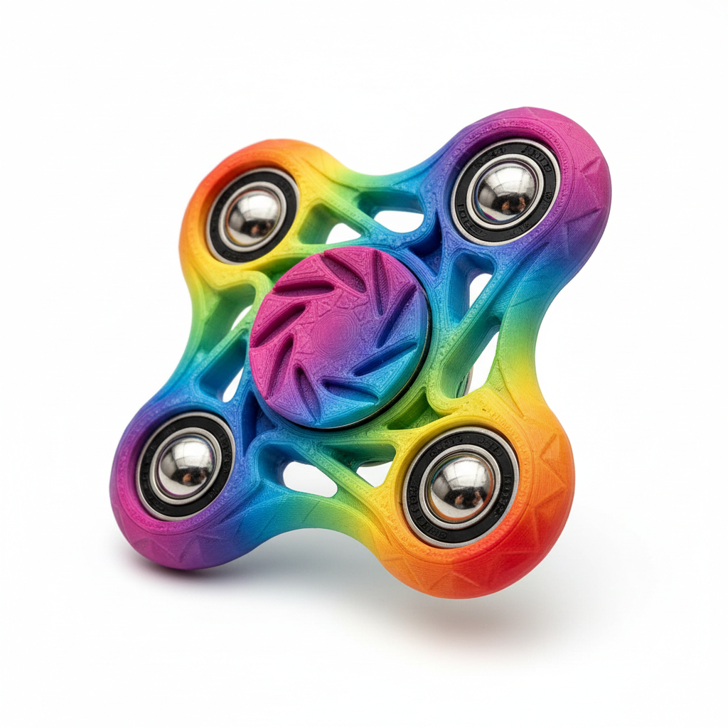3D Printed Fidget Spinner